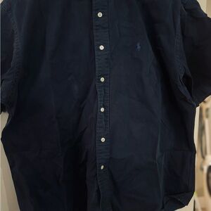 Ralph Lauren Men's Deep Blue Casual Shirt